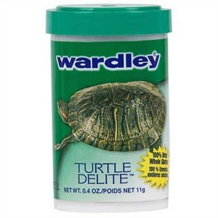 Wardley Turtle Delite Reptile; Amphibian Food, 0.4 Oz