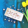 thumbnail image 3 of Accesorios De Abalorios Para Mujer, Joyería De Lujo Para Mujer, Hebilla De Flor Artificial De Diamante Para Decoración De Zapatos, Abalorios 28 Piezas Scienceny AP007584-02, 3 of 6