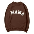 thumbnail image 2 of Merry Christmas Sweatshirts Womens Crewneck Christmas Printed Shirts Loose Long Sleeve Blouses Casual Xmas Sweatshirt Holiday Party Pullover Sweater Tops L, 2 of 5