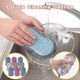 thumbnail image 2 of Set Of 9 Dishwashing Sponges Washable Reusable Microfiber Scrub Sponge Double Sided, 2 of 5