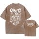 thumbnail image 1 of Camiseta gótica de ácido para hombre, camisa holgada de estética, Punk, Grunge oscuro, ropa de calle gótica, Top Harajuku de algodón, ropa de verano, 1 of 5