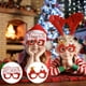 thumbnail image 3 of AOQI, gafas de decoración navideña personalizadas, accesorios de decoración para fiesta de Navidad para niños y adultos, montura de gafas para hombre mayor y muñeco de nieve, 3 of 4