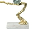thumbnail image 4 of Sue 25 " Accent Decor Sculpture 2 Birds Sitting on Branch Gold White, 4 of 5