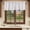 Pink, variant on Light Blue Grey Stripe Valances for Windows, Decorative Rod Pocket Window Valance Curtains, Modern Farmhouse Vertical Striped Short Curtain Drapes for Kitchen/Living Room, 2 Panels, 42" W x 18" L
