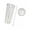 thumbnail image 2 of Mr. Coffee Iced Coffee Maker 2128308, 2131483, 2131500, 2131729 Replacement Tumbler with Lid & Straw, 2 of 3