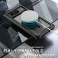 thumbnail image 5 of Poetic Étui Guardian MagSafe Compatible avec Pixel 8 5G 6,2 Pouces, [Compatible avec MagSafe], Étui Robuste avec Protecteur d'Écran Intégré, Noir/transparent, 5 of 5