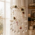 thumbnail image 6 of Wind Chime Acrylic Christmas Ornaments, 2D Flat Windchime with Snowflake for Front Door Window, Christmas in July Outdoor Garden Decor, 6 of 7