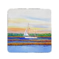 thumbnail image 1 of Betsy Drake CT1075 Sous-Verre à Voile de Marais - Lot de 4, 1 of 1