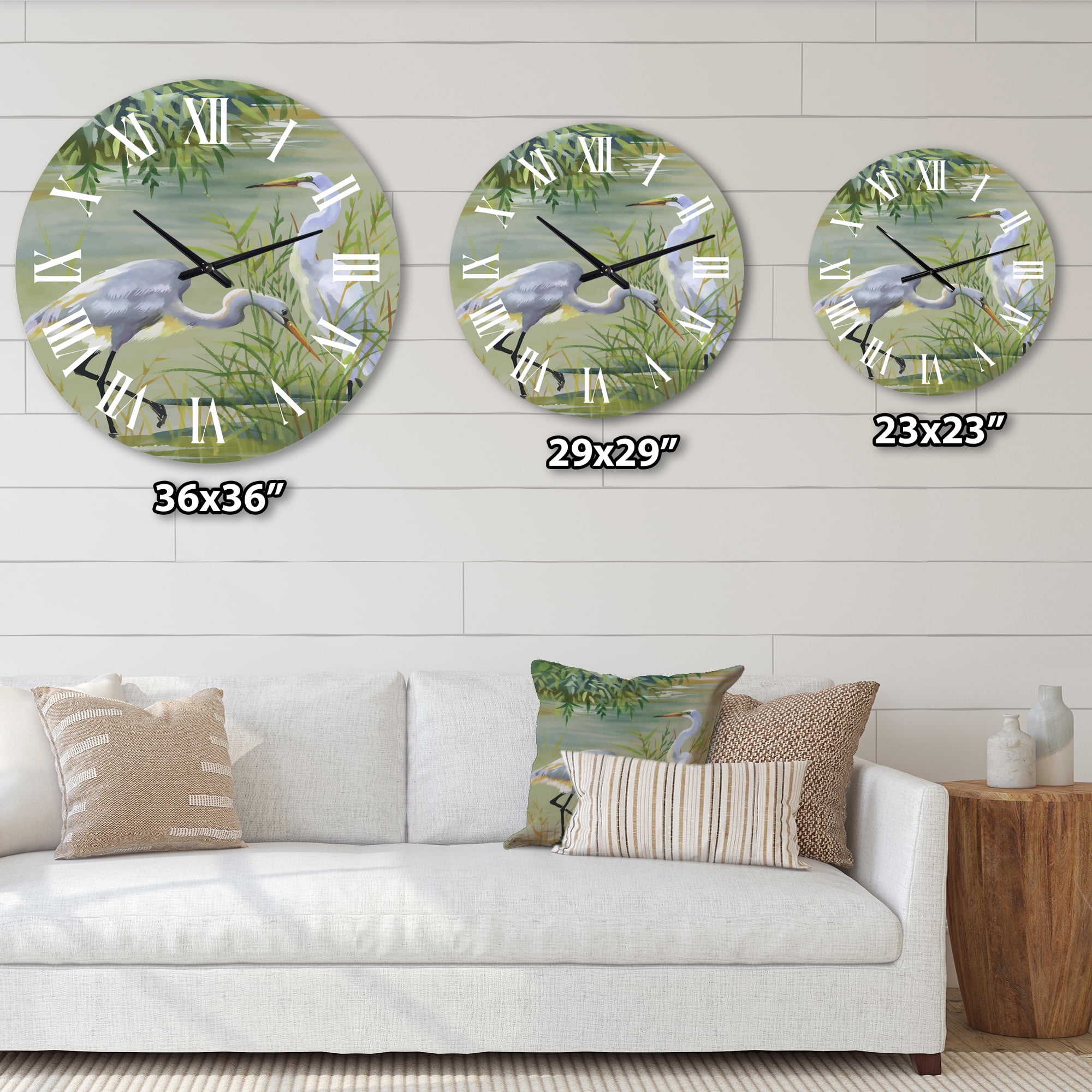 Designart 1 in Traditional Wall Clock