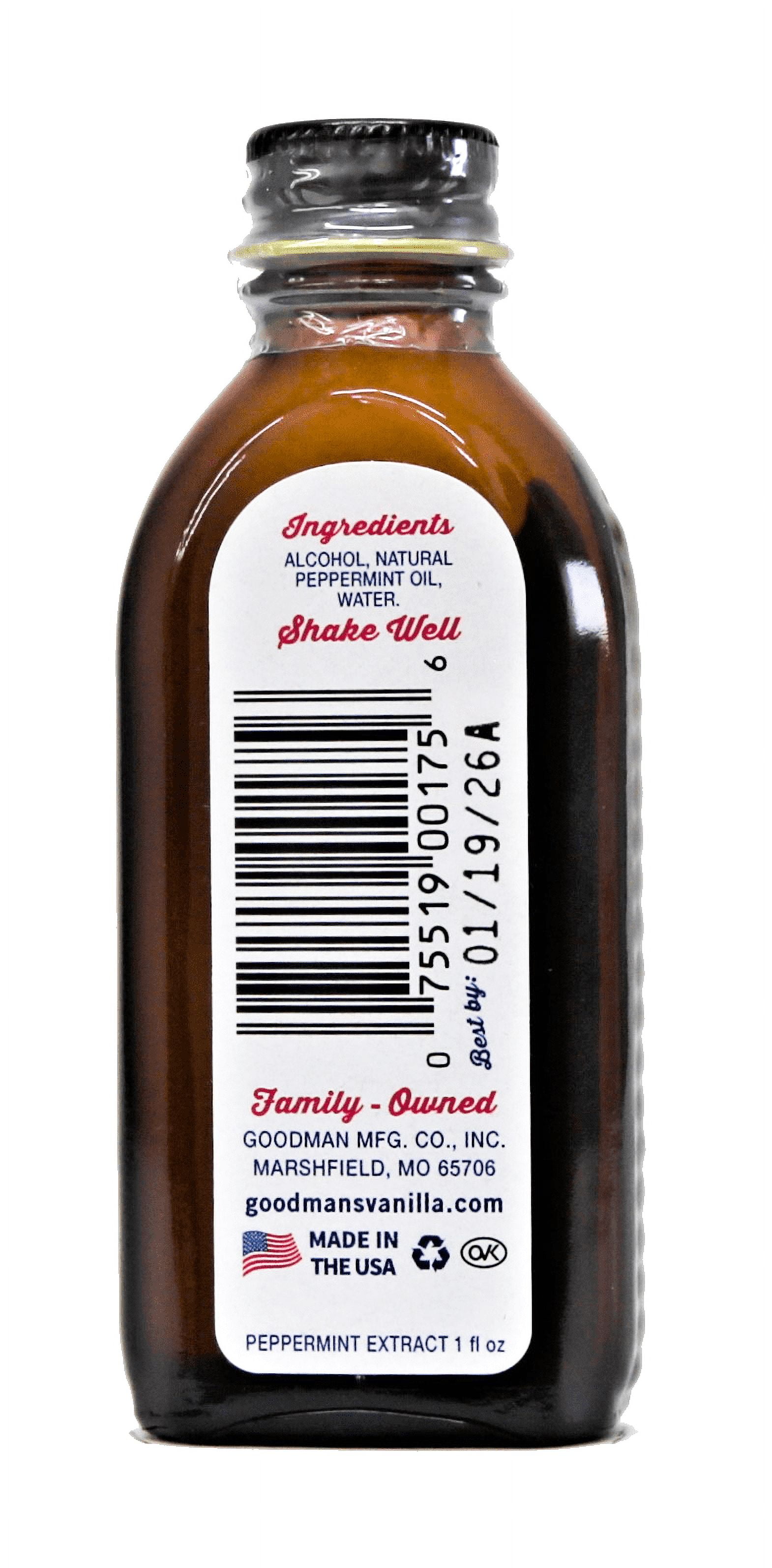 (4 pack) Goodmans Pure Peppermint Extract