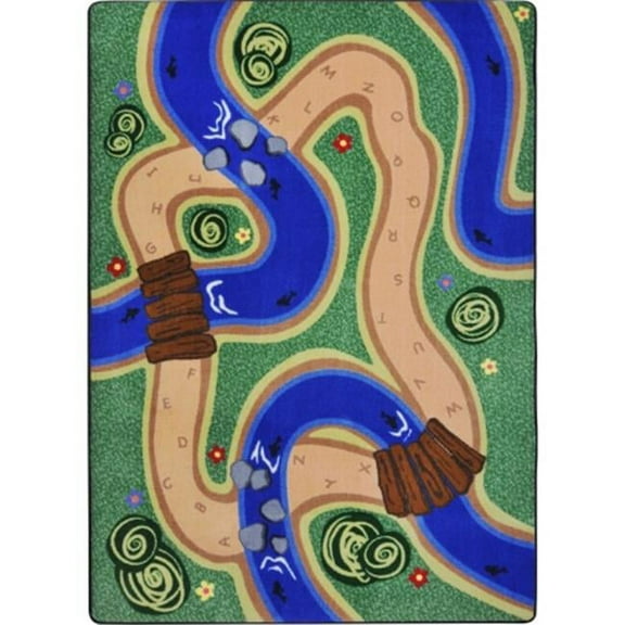 Kid Essentials Pretend & Play Early Childhood Rectangle Rugs  Multi Color - 7 ft. 8 in. x 10 ft. 9 in.
