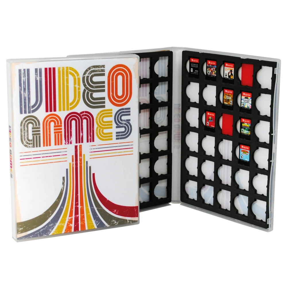 Nintendo Switch Cartridge Game Case, Holds 60 Game Cartridges Retro