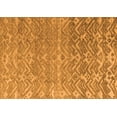 thumbnail image 1 of Ahgly Company Indoor Rectangle Abstract Orange Modern Area Rugs, 5' x 8', 1 of 4