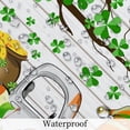 thumbnail image 5 of St.Patricks Shower Curtain Irish Green Shamrock Gnome Truck Bathroom Curtain Spring Holiday Bath Curtain with Hooks,60x72, 5 of 5