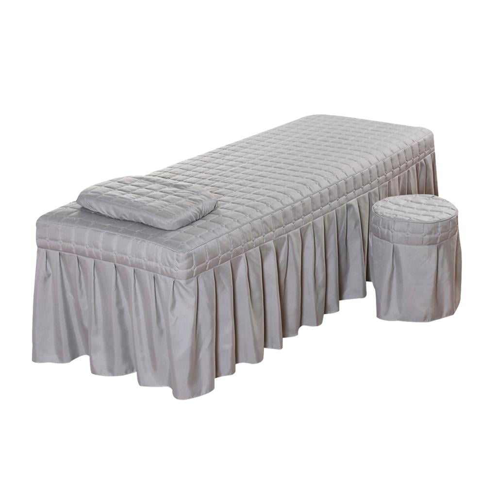 Beauty Bedsheet, Massage Couch Cover with Hole, Reusable Spa Linens Massage Bed Table Sheets