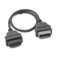 thumbnail image 1 of Adaptador De Escáner Obd2 Para Nissan/tsuru De 16 A 14 Pines Negro, 1 of 4