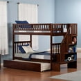 thumbnail image 2 of Leo & Lacey Twin Over Twin Staircase Trundle Bunk Bed, 2 of 4
