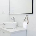 thumbnail image 4 of Rustic Wall-Mounted Paper Roll Dispenser with Rope Hook for Towels and Bathroom Essentials, 4 of 5