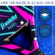 thumbnail image 4 of Set de raquetas de pádel Franklin Sports Axel 2 de fibra de vidrio con funda, 4 of 9