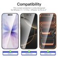 thumbnail image 2 of Protector de pantalla NEW'C para iPhone 17/17 Pro de 6,3" - 3 unidades, 2 of 7