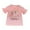 Pink, variant on AOMPMSDX Toddler Girls T Shirts Ruffle Short Sleeve Shirt Cotton Cute Bunny Rabbit Graphic Tops 2 To 7 Years Blue 3 Years-4 Years