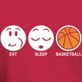 thumbnail image 3 of CafePress - Eat Sleep Basketball Dark T Shirt - Men's Classic Graphic Cotton T-Shirt, 3 of 4