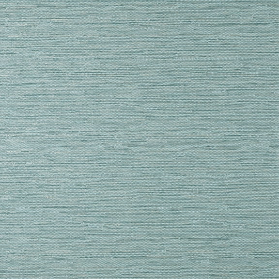 Mephi Teal Grasscloth Wallpaper
