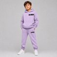 thumbnail image 2 of RUTAYY Boys 2 Piece Set City Graphic Long Sleeve Pullover Hoodie Jogger Pants Casual Everyday Wear Outfits, Purple, 2 of 7