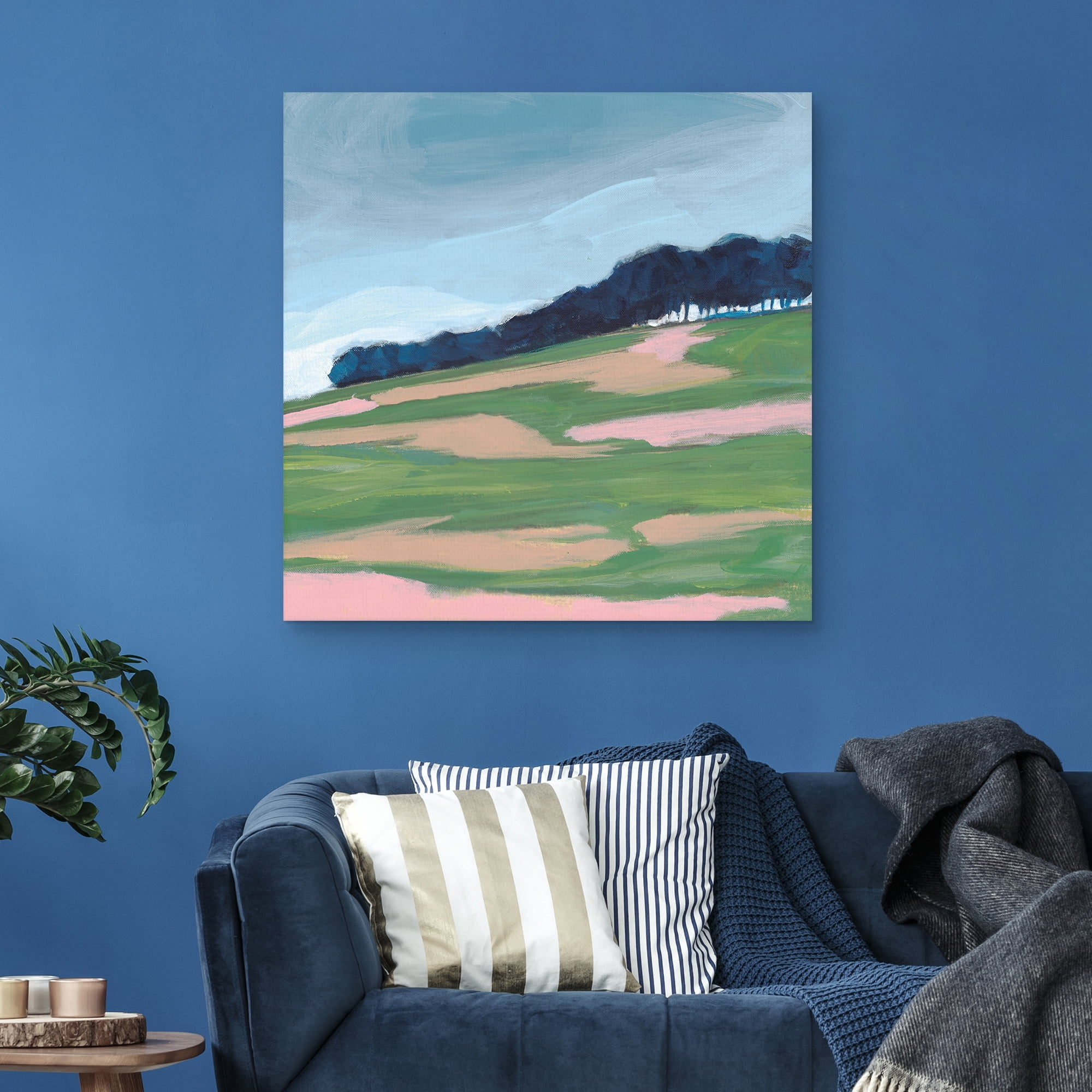 Green Knoll by Willowbrook Fine Art Canvas Art Print
