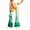 00##-Green2586, variant on Kiijoy Girls Polka Dot Flare Pants Casual Fit Bootcut Pants Trousers, Sizes 5-6