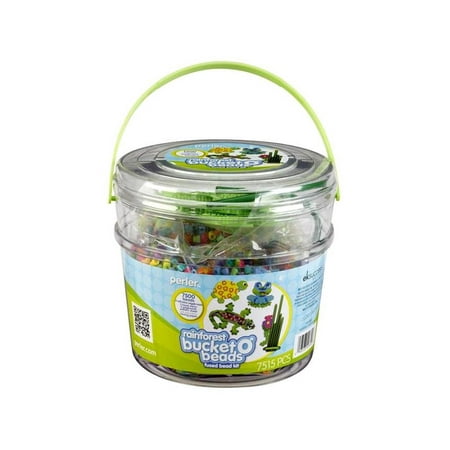 Perler Fused Bead Kit Bucket Rainforest