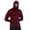 Wine, variant on zfhfof Men's Sun Protection Hoodie Shirt Raglan Long Sleeve Hooded T-Shirts with Mask Lightweight Outdoor Fishing Shirts