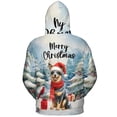 thumbnail image 2 of Merry Christmas Australian Cattle Dog Enjoys Woofmas Winter Xmas Holiday All Over Print 3D Hoodie Unisex Merch Hoodies Heeler Lover Gifts - 02022, 2 of 6