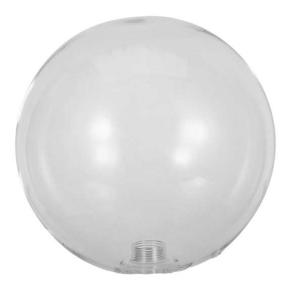 WHAMVOX Clear Globe Glass Lamp Shade  G9 Screw Neck Dome Lampshade Ceiling Light Bulb Guard Cover Replacement for Wall Pendant Floor Sconce