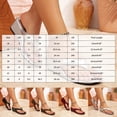 thumbnail image 6 of Rokment Womens Wedge Flip Flops Backless Dressy Sandals 2026 Stylish Casual Leopard Leather Square Toe Slip on Dress High Heels Slides for Ladies Summer Black Size 6, 6 of 8