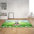 thumbnail image 2 of Happy Easter Hello Spring Rat Terrier Playing Football Indoor Rug Ratty Dog Lover Carpet Living Bed Room Sofa Home Decor - 13003, 2 of 5