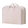thumbnail image 2 of under $5 Usloyux Heavy Duty Moving Bags, Storage Bag With Reinforced Handles, Cotton Soft Storage Bags, Extra Large Storage Bags For Clothes, Thickened Double Zipper, for Travel Moving, 2 of 9