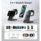 thumbnail image 2 of Estación de carga inalámbrica magnética 3 en 1 Soporte de cargador Mag-Safe de Apple de 20 W Cargador inalámbrico magnético para iPhone 16 15 14 13 12 Pro/Pro Max/Plus/Mini AirPods 2/3/Pro iWatch Ultr, 2 of 5