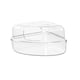 thumbnail image 5 of Jaula contenedora para baño de arena para hámster, accesorio para bañera de hámster, baño para hámster Grande Claro, 5 of 9