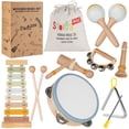 thumbnail image 1 of Set de instrumentos musicales Stoie's Wooden Kids 3-9 años, 1 of 9