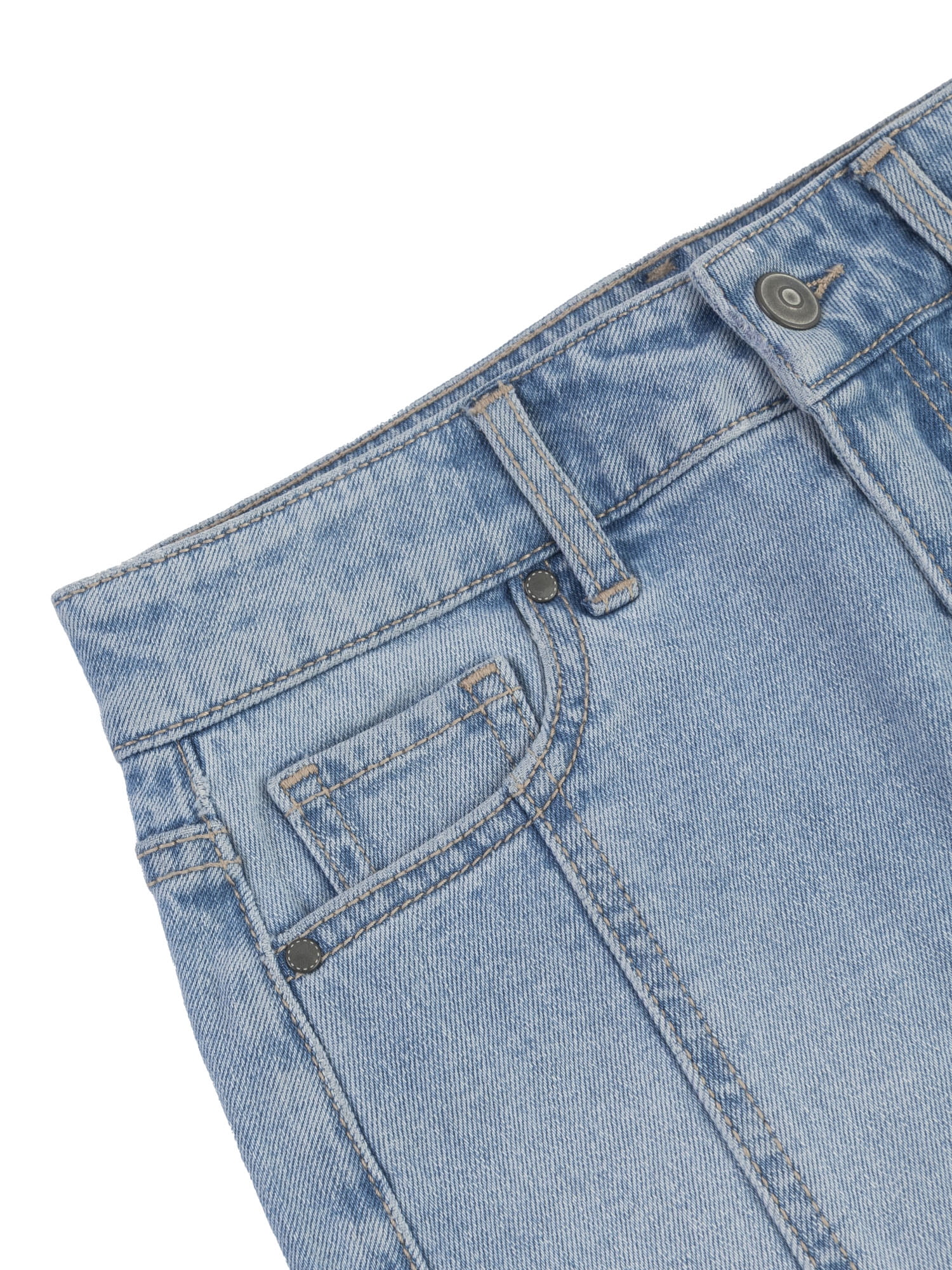 Wonder Nation Girls Denim Skirt, Sizes 4-18 & Plus