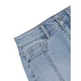 thumbnail image 3 of Wonder Nation Girls Denim Skirt, Sizes 4-18 & Plus, 3 of 4