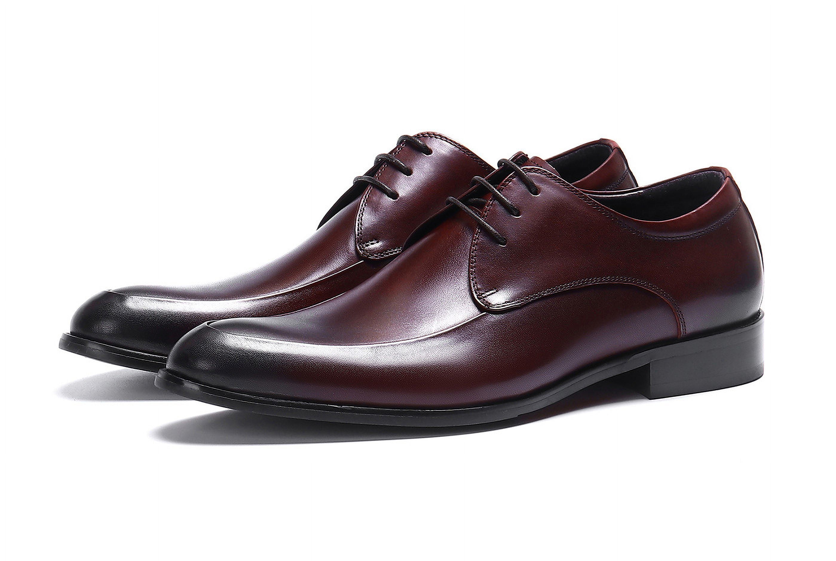 burgundy wine dress shoes Amazon.com | MHB Men's Luxury Velvet Loafer Metallic Suede Dress Shoes Fashionabe Smoking Slipper Burgundy Size 7.5