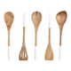 thumbnail image 3 of 5x utensilios de cocina de madera, utensilios de cocina, regalo de inauguración de la casa, cuchara esquinera, utensilios de cocina, elementos, 3 of 9