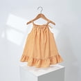 thumbnail image 1 of Économies d'Été! Robe d'Été pour Enfants, Robes Décontractées pour Filles en Liquidation, Robe Sans Manches à Carreaux à la Mode pour Enfants, Robe Décontractée et Confortable à Col Rond, 1 of 3
