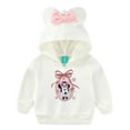 thumbnail image 2 of Disney Minnie Mouse Hoodie with Ears and Pants Set (Baby Girls), 2 Piece Set, Sizes 3M-24M, 2 of 8