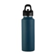 thumbnail image 1 of Justharion Bouilloire de Sport en Acier Inoxydable Bouteille Isotherme pour Amateurs de Nature Non Filetée Doigt Unique Bleu, 1 of 6