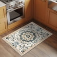 thumbnail image 3 of Farmhouse Boho Bathroom Rug Washable 2x3 Entryway Rug Non Slip Vintage Farmhouse Bohemia Pattern Art Front Door Mat Low Pile Indoor Doormat Throw Floor Carpet for Kitchen Bedroom Entrance, 3 of 8