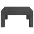 thumbnail image 2 of Evelyn&Zoe Langston 34" Wide Square Coffee Table, Charcoal Gray, 2 of 5