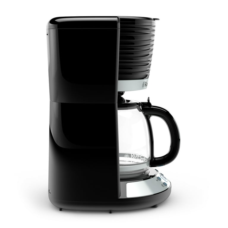Russell Hobbs Coventry? 8-Cup Coffeemaker, 1.25L Glass Carafe , Black,  CM4300BR 